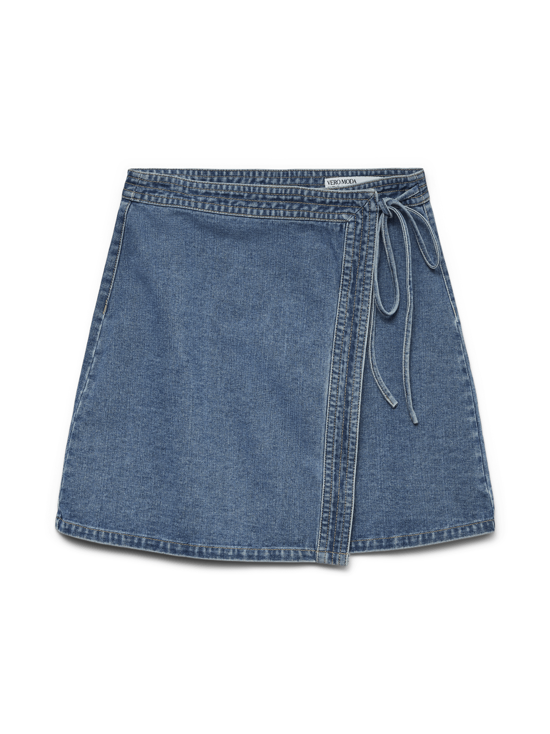 VMLIZA Short Skirt - Medium Blue Denim - VERO MODA & VILA Bergvik